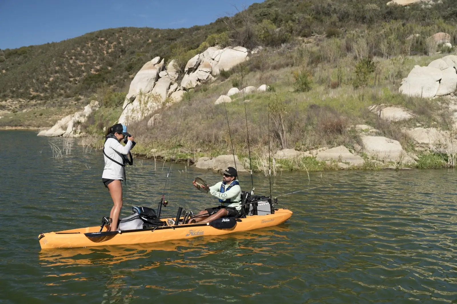 Kajak-Angeln auf Bayerns Seen