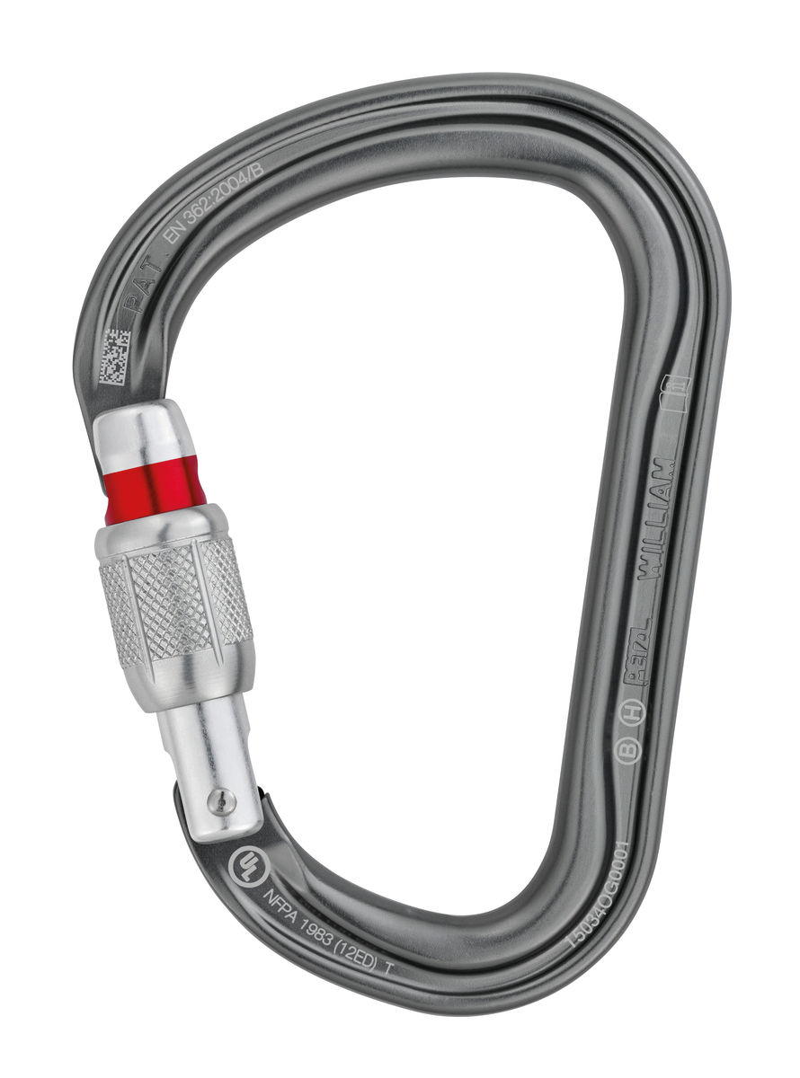 Petzl William Screw-Lock Karabiner Petzl William Screw-Lock Karabiner