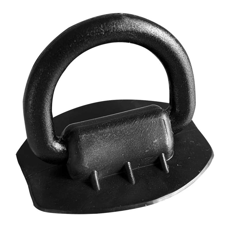 Nortik scubi D-Ring Kuntstoff dick mit Patch (schwarz) Nortik scubi D-Ring Kuntstoff dick mit Patch (schwarz)