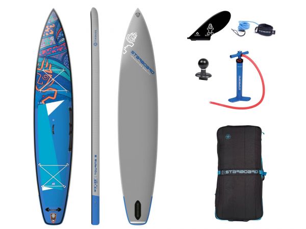 Starboard 2022 TOURING S (TIKHINE) WAVE INFLATABLE SUP 12'6" X 28" X 4.75" DELUXE SC